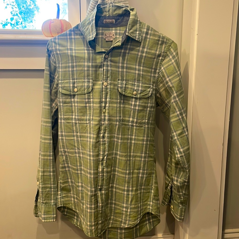 Jcrew plaid shirt